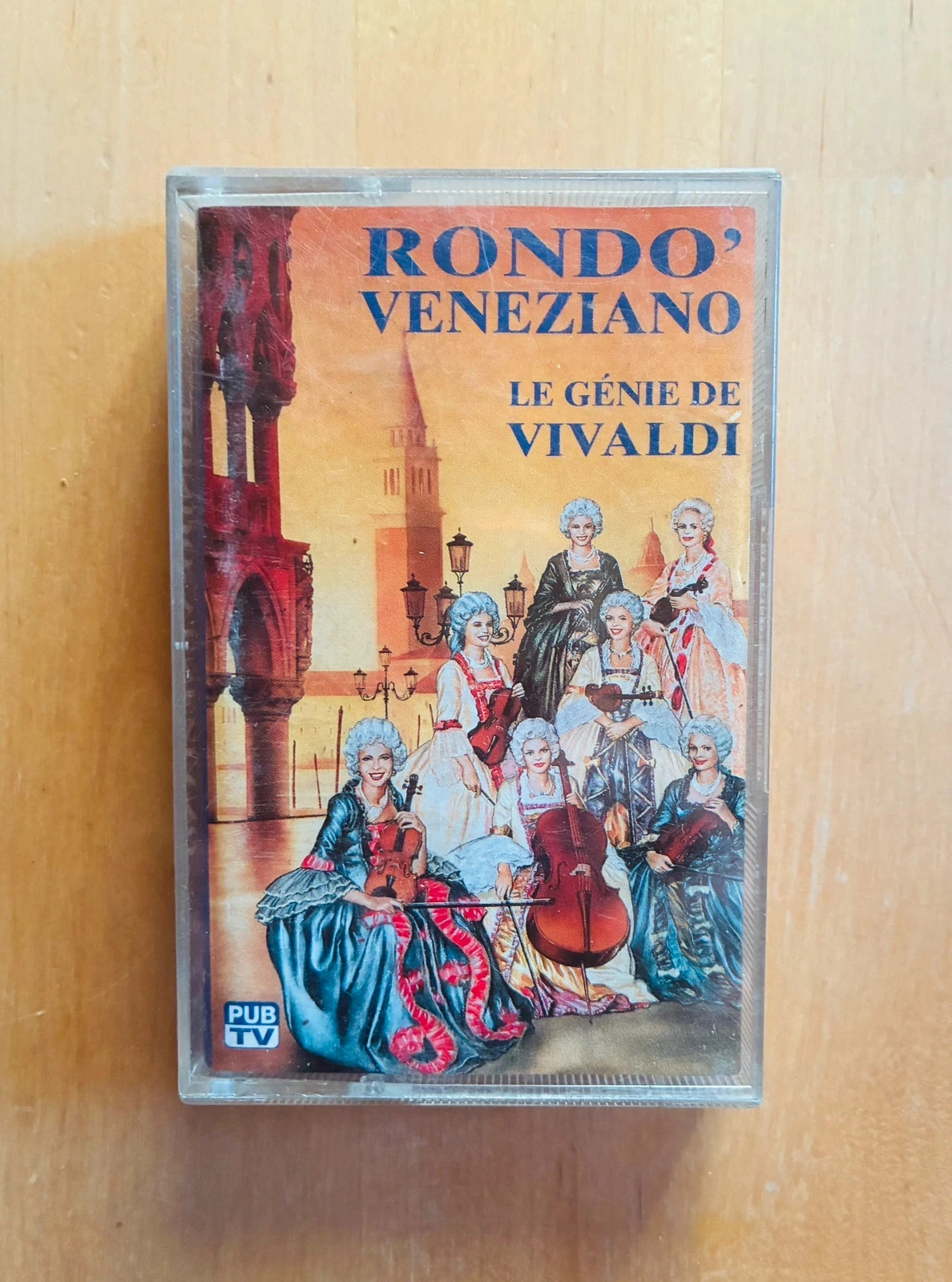 Cassette audio Rondo Veneziano Le génie de Vivaldi.
